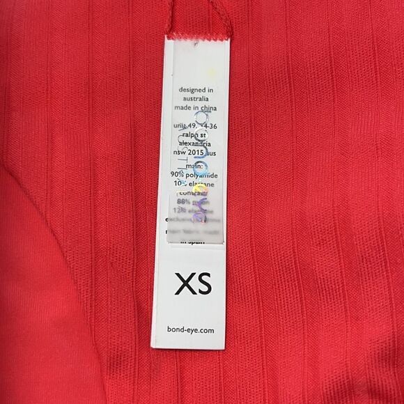 New Bond-Eye Australia Bikini Bottom In Coral Stripe XS - Picture 11 of 14